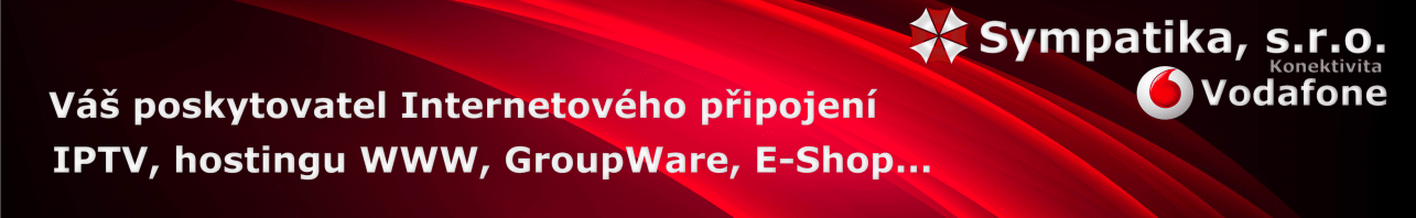 Sympatika, s.r.o. - připojení k Internetu, Web & GroupWare hosting, servis Serverů a PC, Optické a Bezdrátové spoje